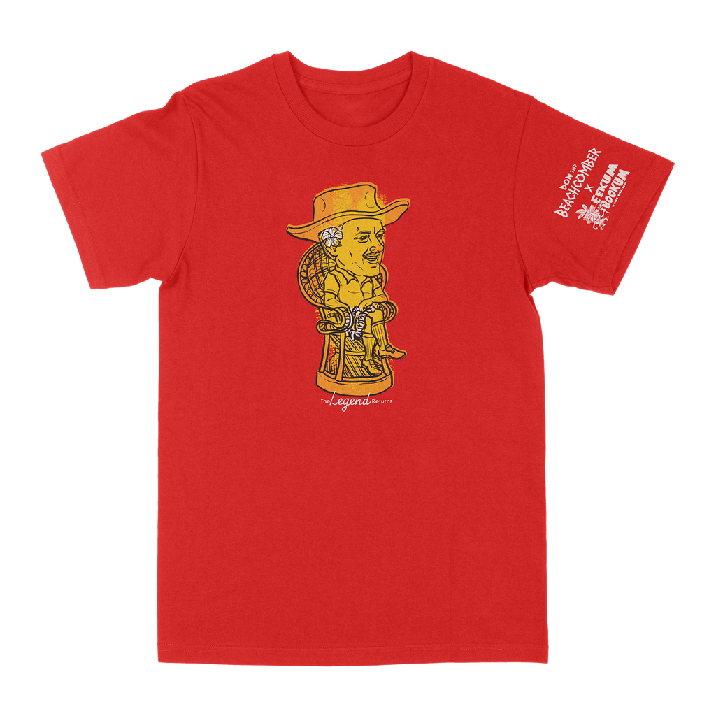 Eekum Bookum's The Legend Returns Mug Red Tee
