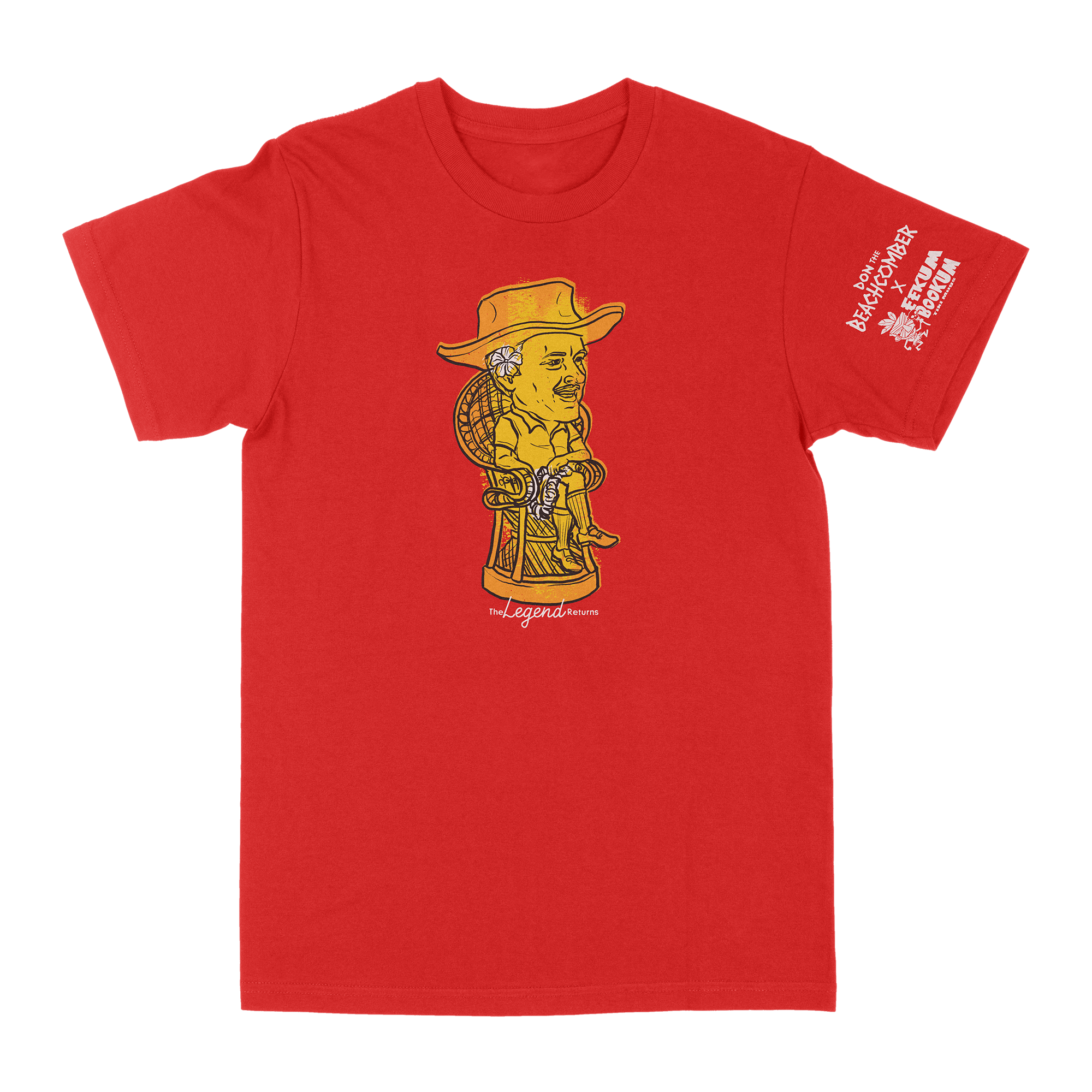 Eekum Bookum's The Legend Returns Mug Red Tee