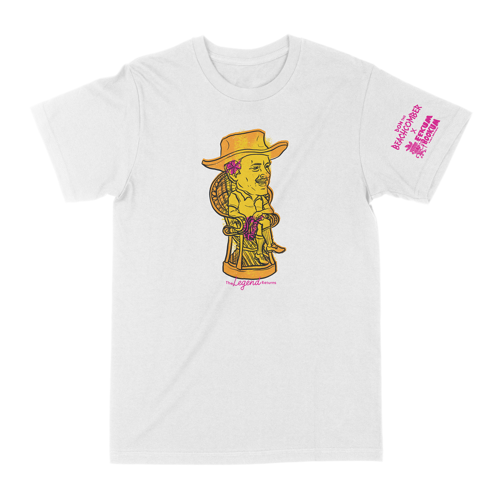 Eekum Bookum's The Legend Returns Mug White Tee