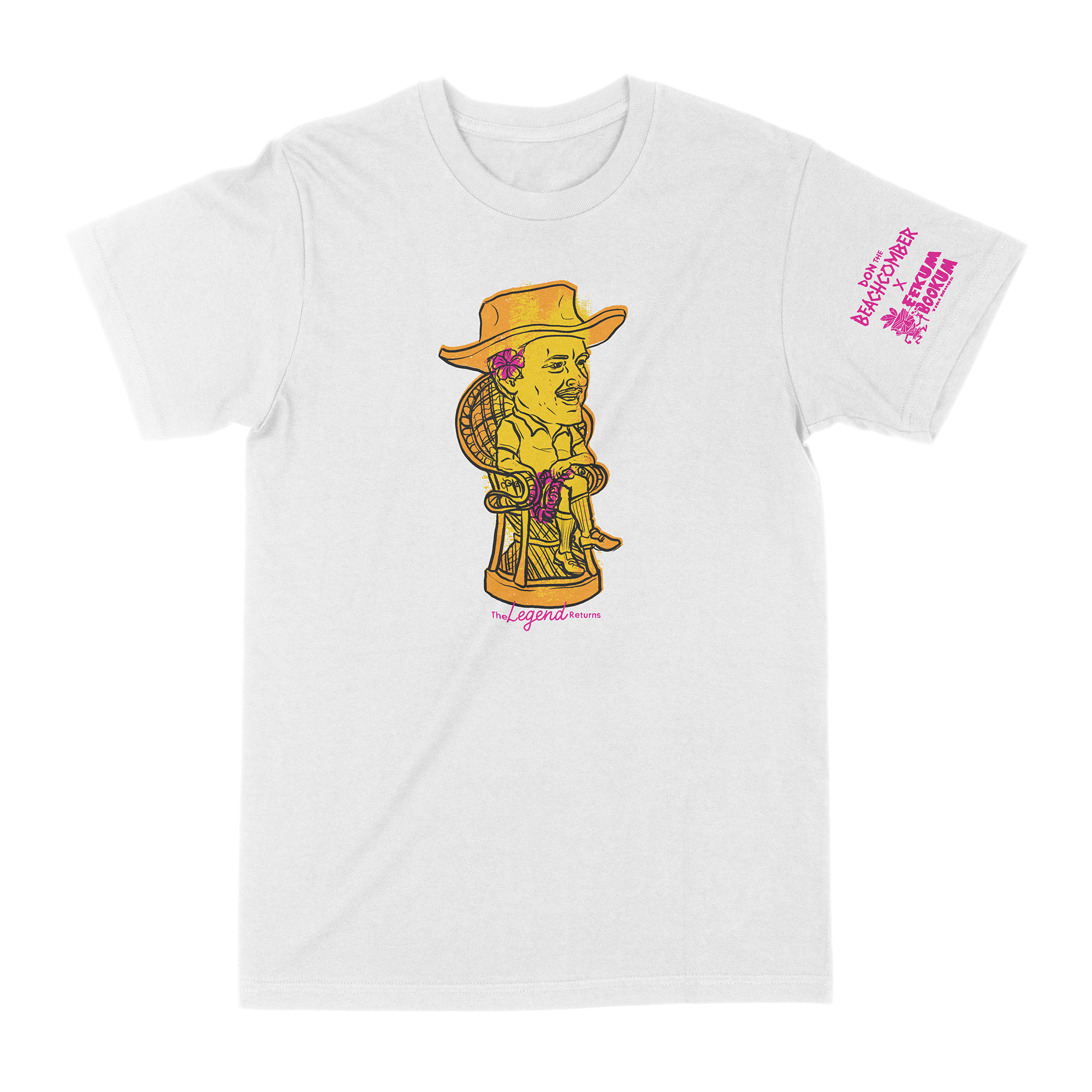 Eekum Bookum's The Legend Returns Mug White Tee