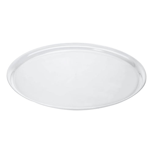 18" Clear Round Plastic Trays