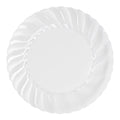 Clear Flair Plastic Pastry Plates (6")