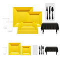 Yellow, Black and White NFL / NBA / MLB Set
