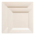 Ivory Square Plastic Plates Dinnerware Value Set