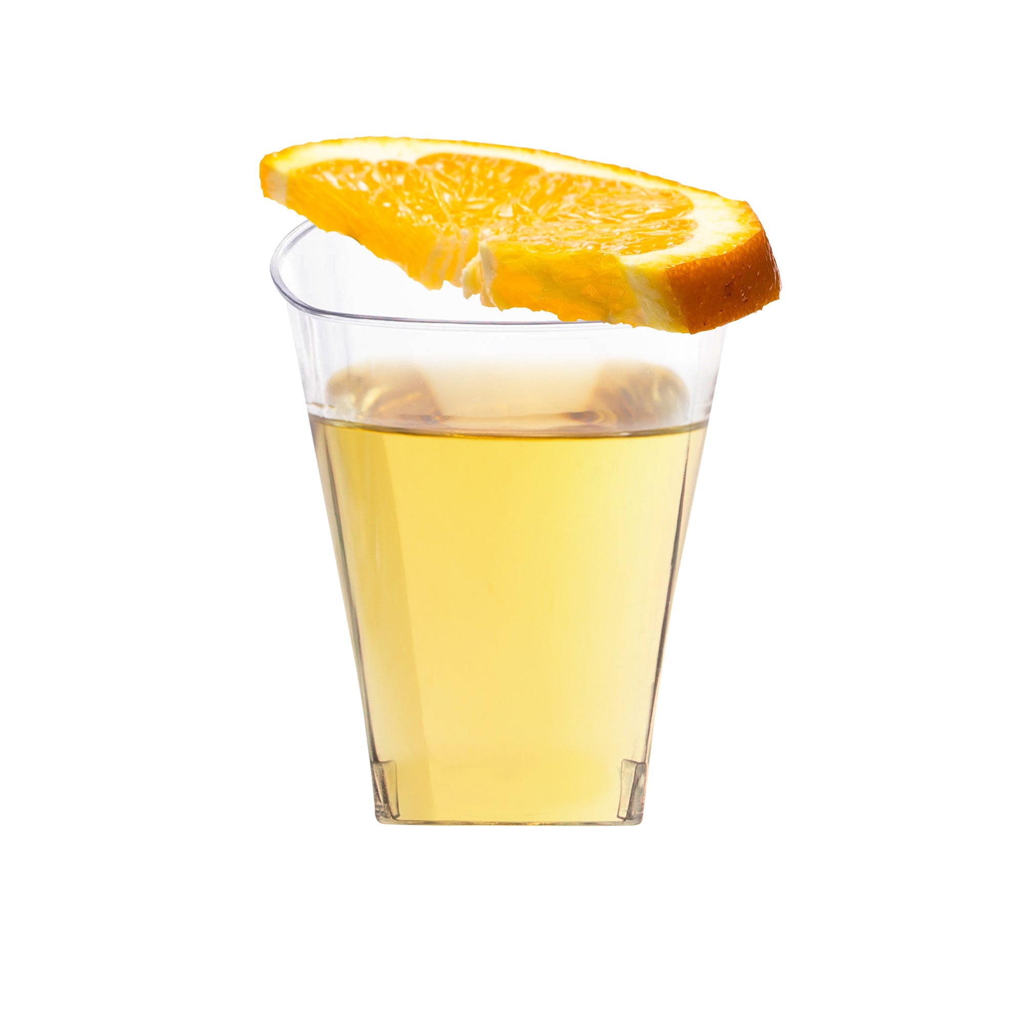 Clear Square Plastic Shot Glasses (2 oz. )
