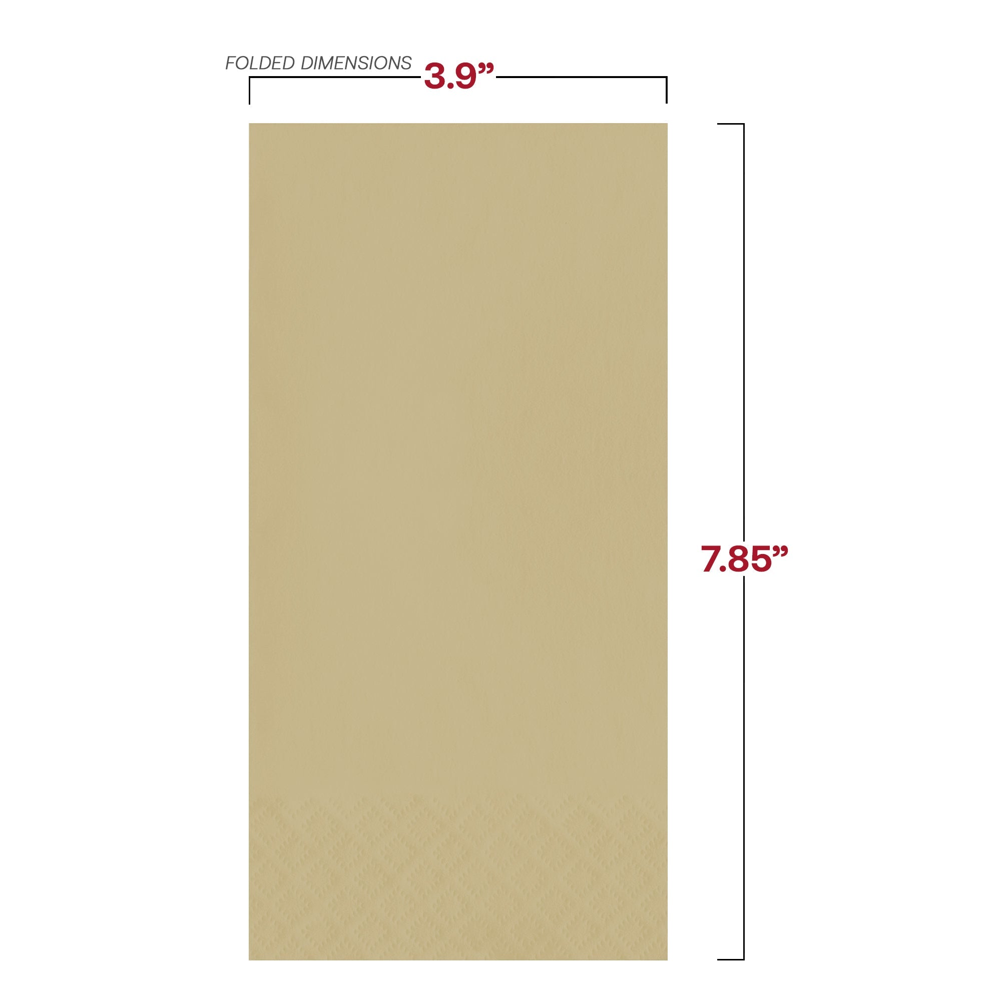 Ivory Paper Dinner Napkins