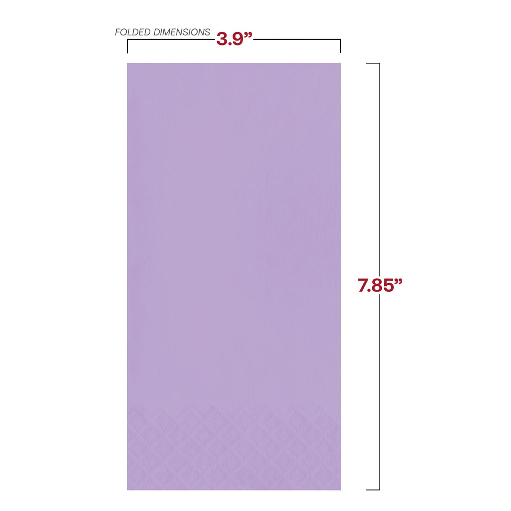 Luscious Lavender Paper Dinner Napkins