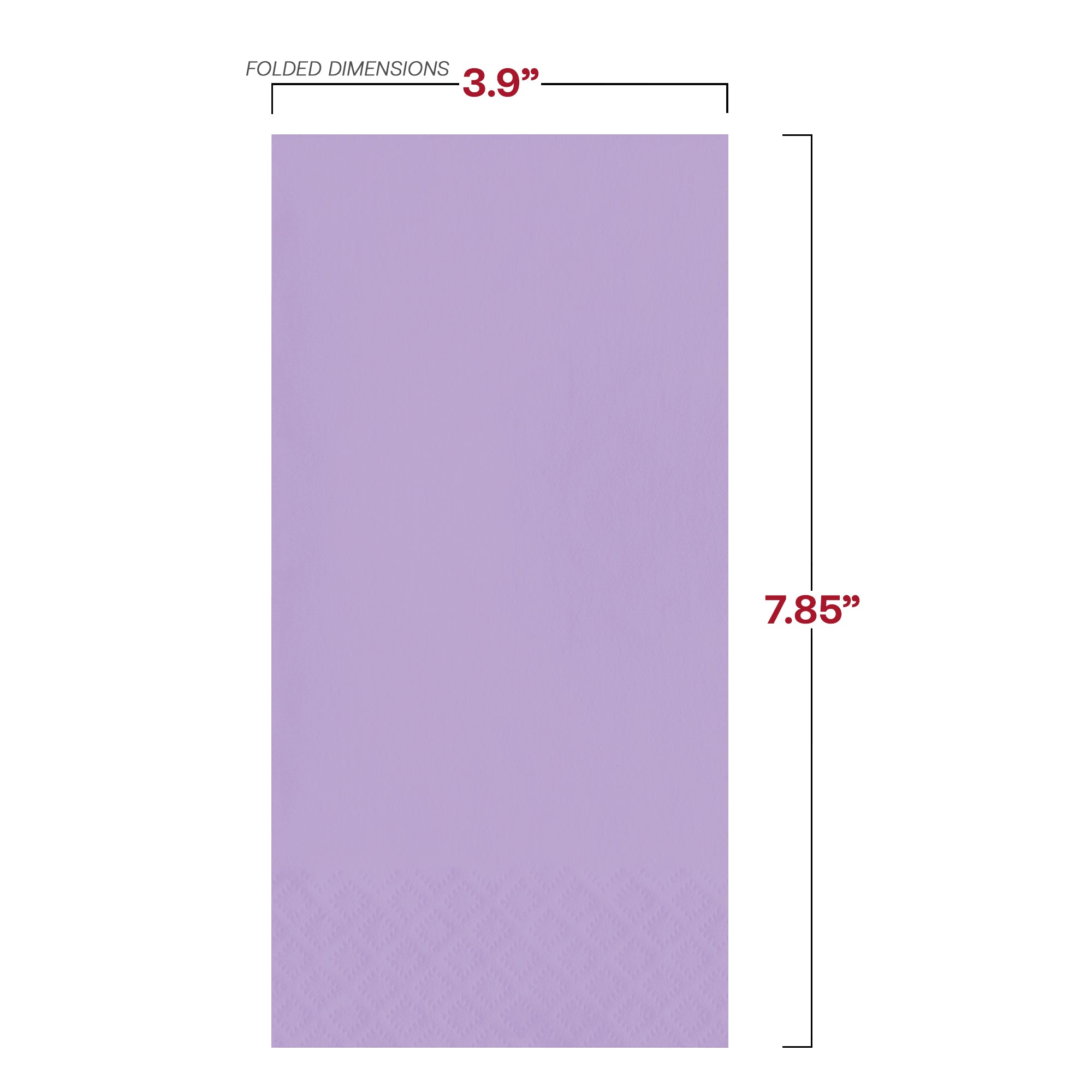 Luscious Lavender Paper Dinner Napkins