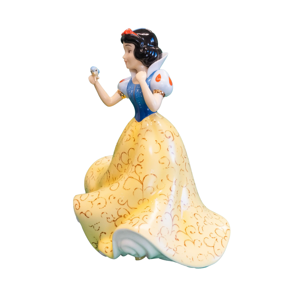 English Ladies Disney Snow White "With a Song & A Smile" Figuine