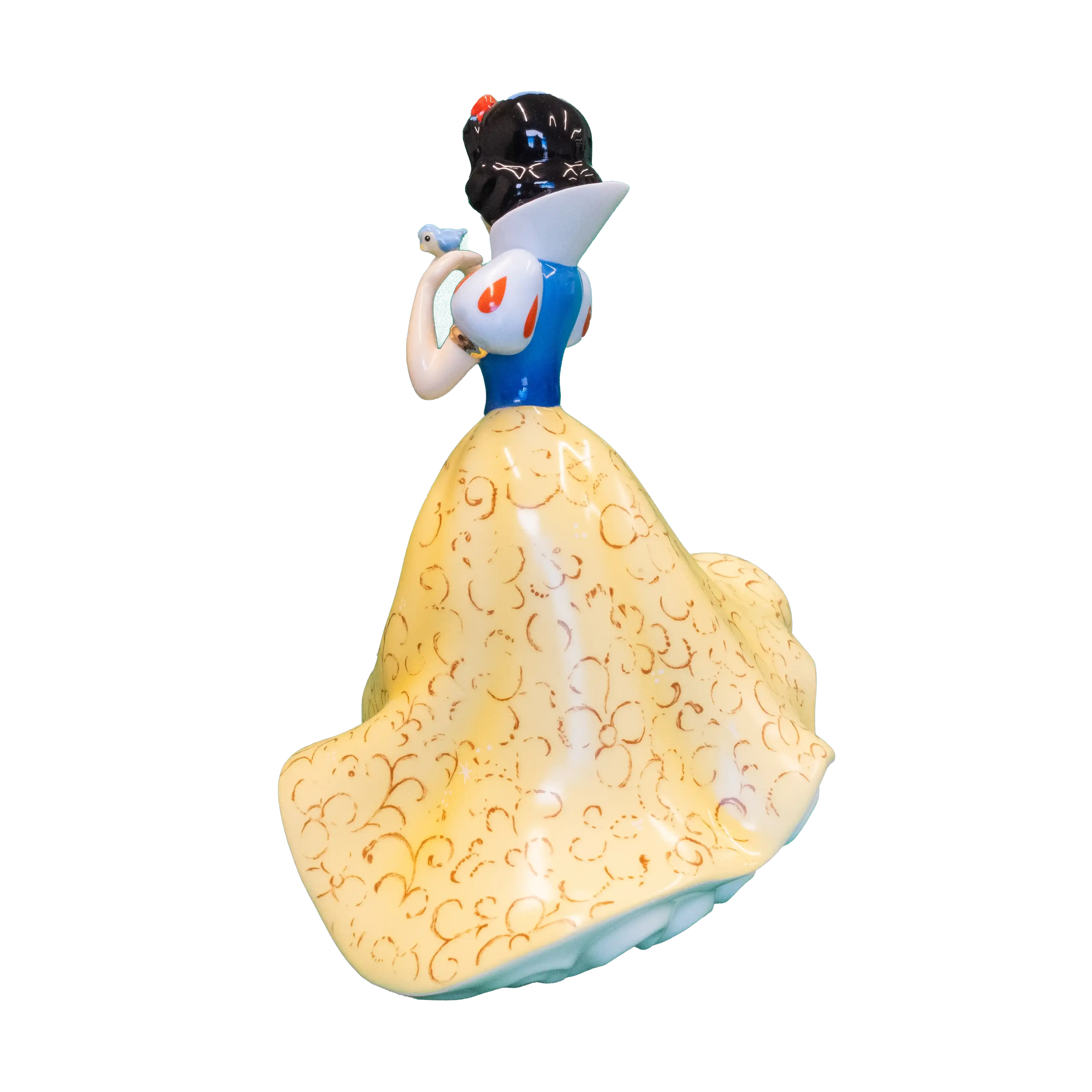 English Ladies Disney Snow White "With a Song & A Smile" Figuine
