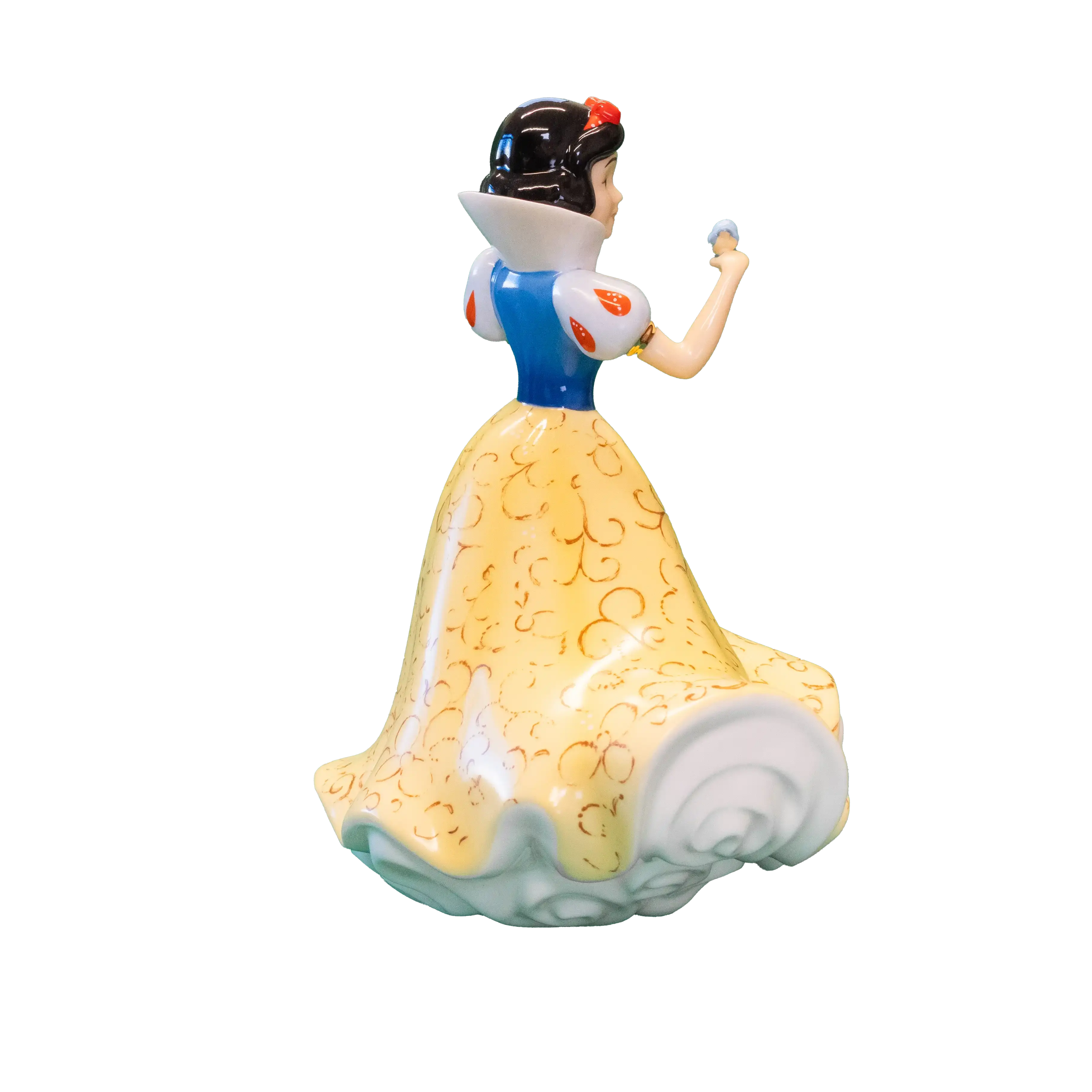 English Ladies Disney Snow White "With a Song & A Smile" Figuine