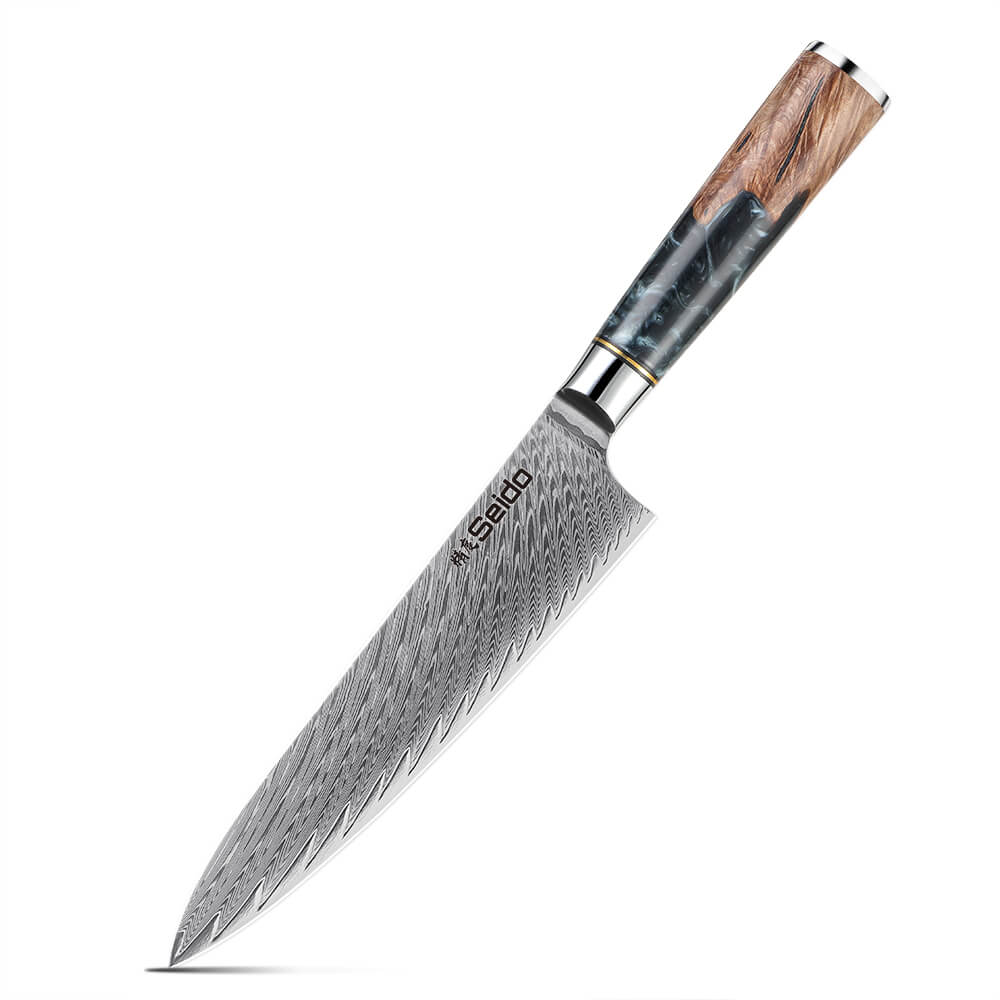 Gyuto Executive Chef Knife with Black Resin Handle