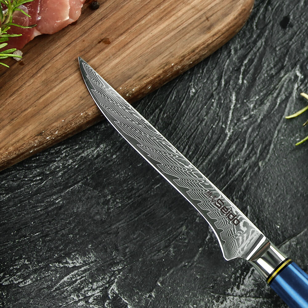 Executive Japanese Damascus Steel Knife Set