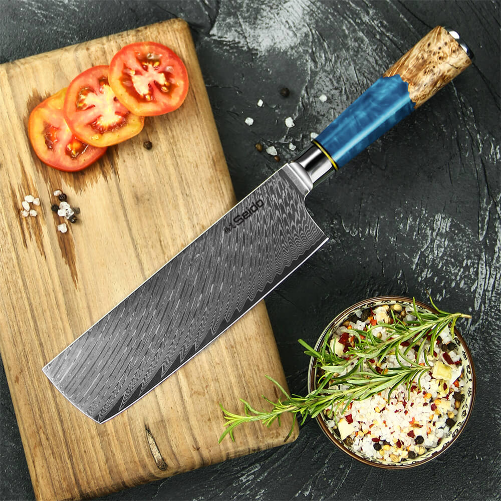 Executive Japanese Damascus Steel Knife Set