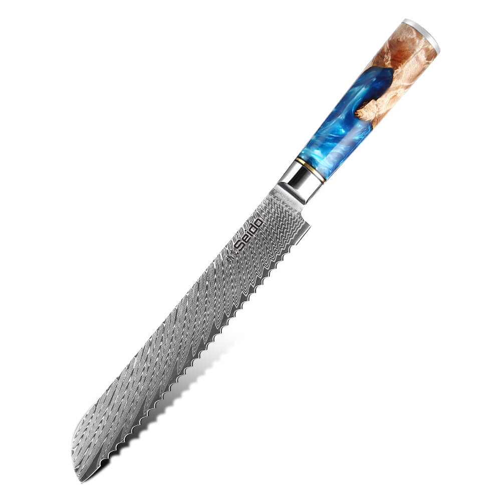 Executive Japanese Damascus Steel Knife Set