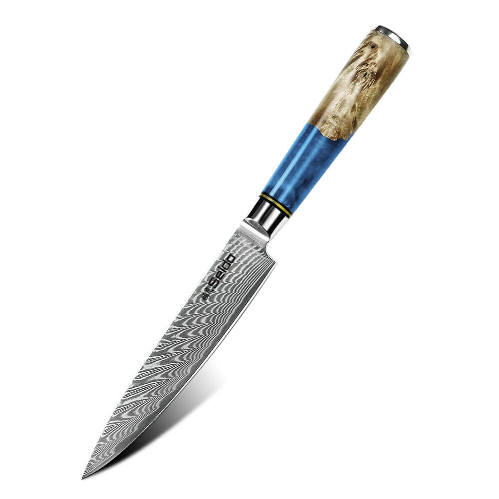 Executive Japanese Damascus Steel Knife Set