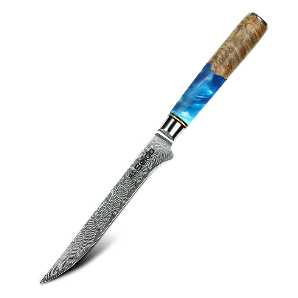 Executive Japanese Damascus Steel Knife Set
