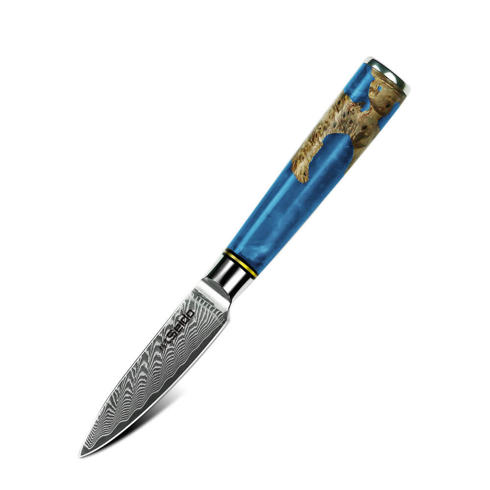 Executive Japanese Damascus Steel Knife Set