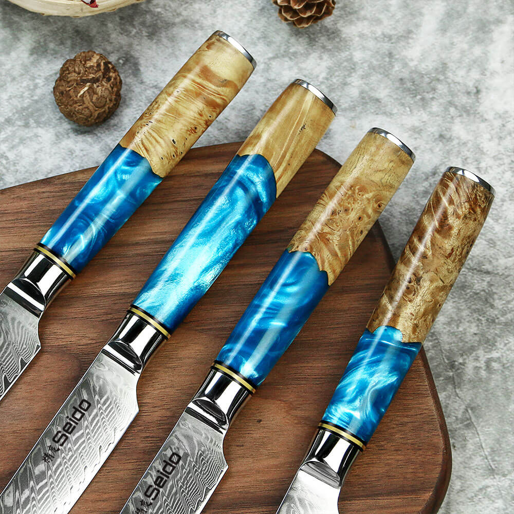 Executive Straight Edge Steak Knives