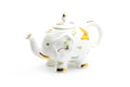 Summer Garden Elephant Fine Porcelain Teapot