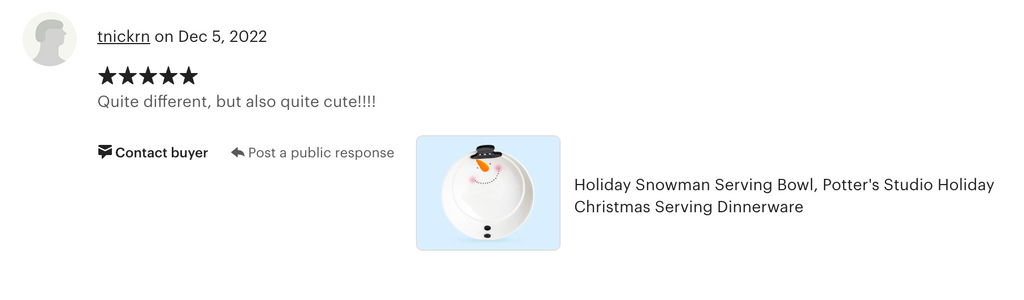 Happy Snowman Pasta Bowl