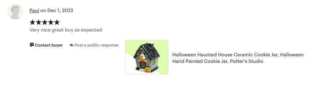 Halloween Haunted House Cookie Jar