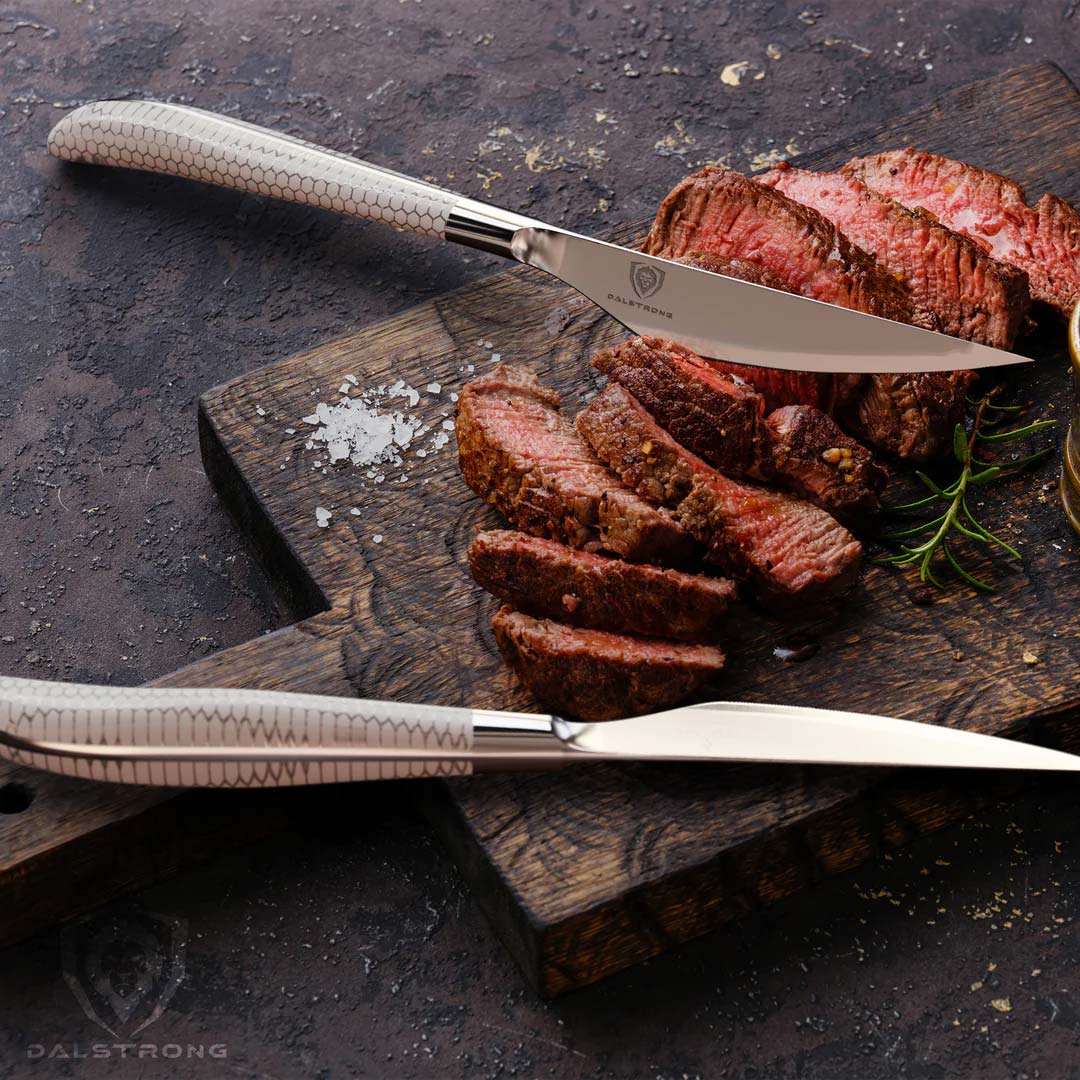 4-Piece Steak Knife Set | Frost Fire Series | NSF Certified | Dalstrong ©