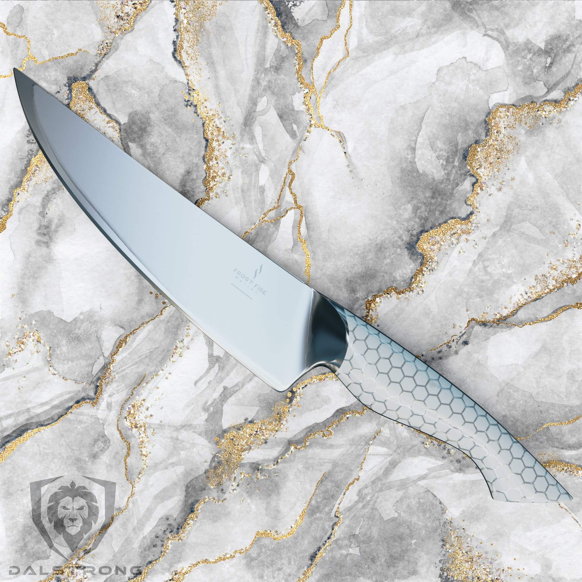Chef's Knife 8" | Frost Fire Series | NSF Certified Dalstrong ©