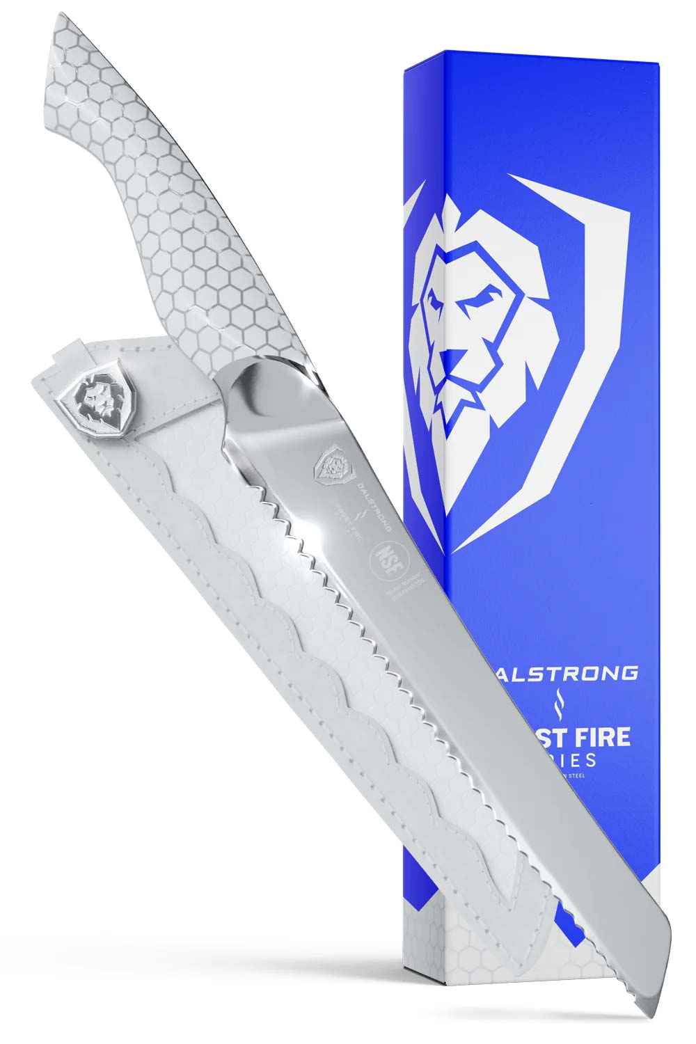 Bread Knife 8" | Frost Fire Series | NSF Certified | Dalstrong ©