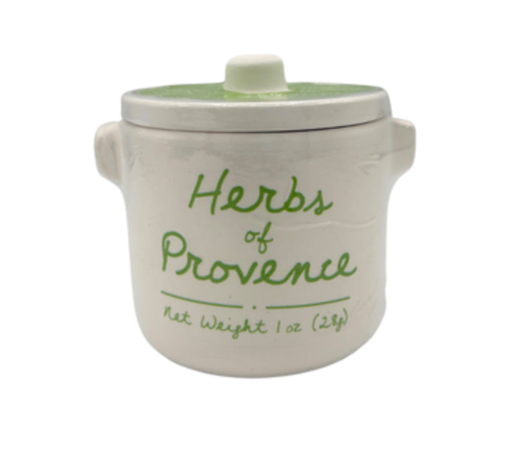 Herbs de Provence in Ceramic Jar