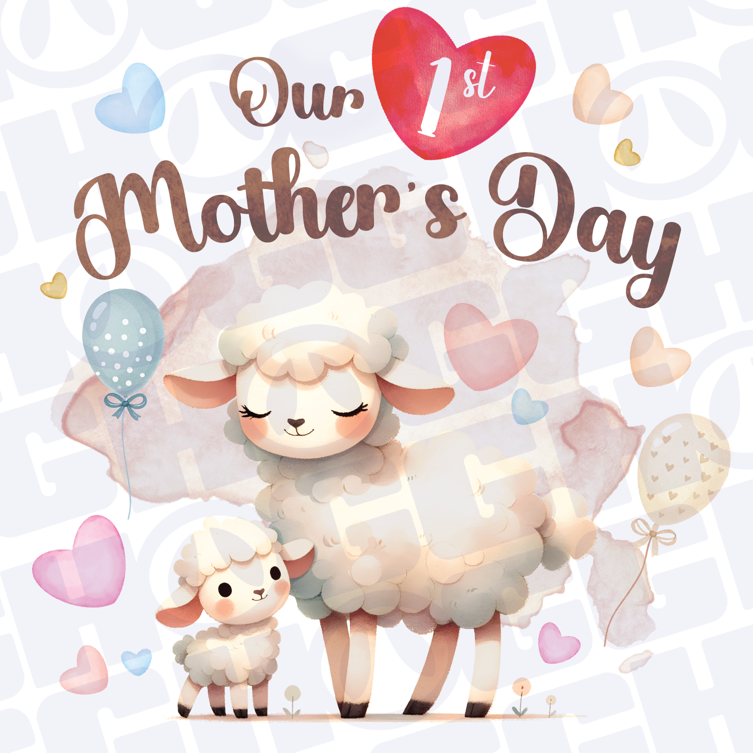 Multi Product Use - Digital Sublimation Designs - Mother's Day 2