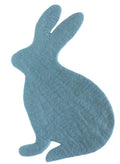 Hester & Cook Cornflower Blue Bunny Felt Placemat