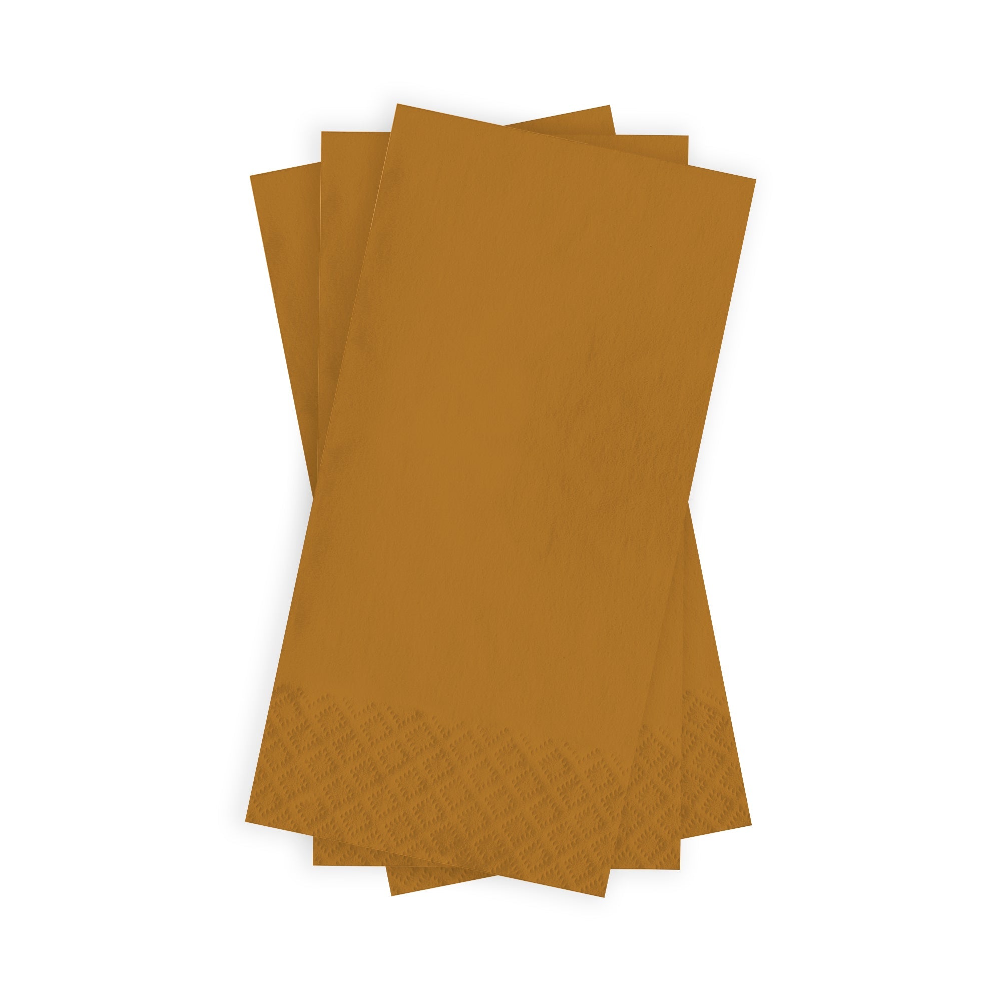 Glittering Gold Paper Dinner Napkins