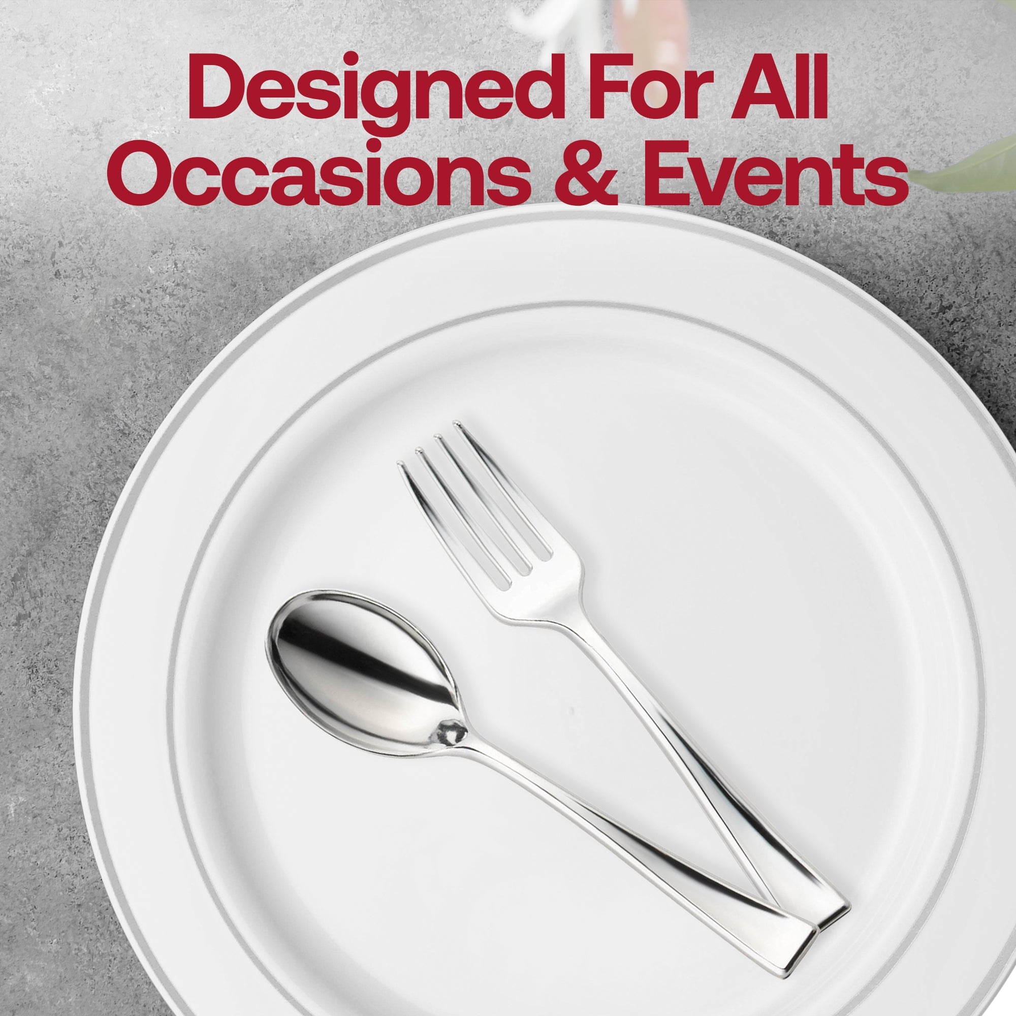 Shiny Metallic Silver Mini Plastic Disposable Tasting Forks