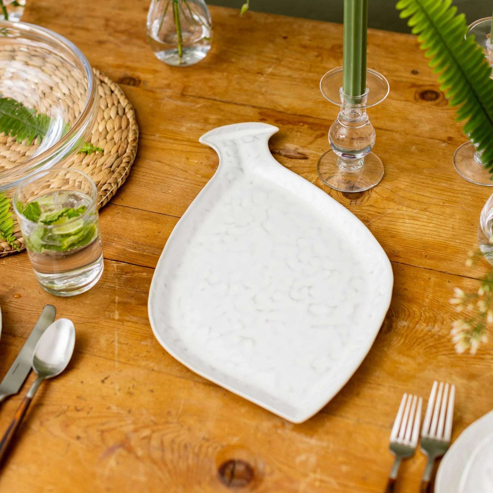 Simon Pearce Burlington Fish Serving Platter