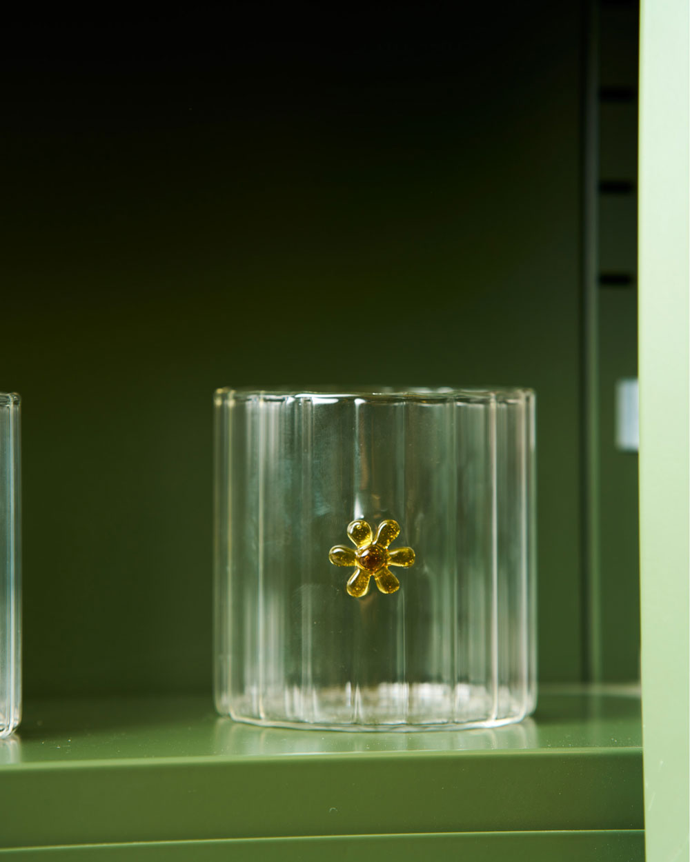 Haven Glass Tumbler / Flower