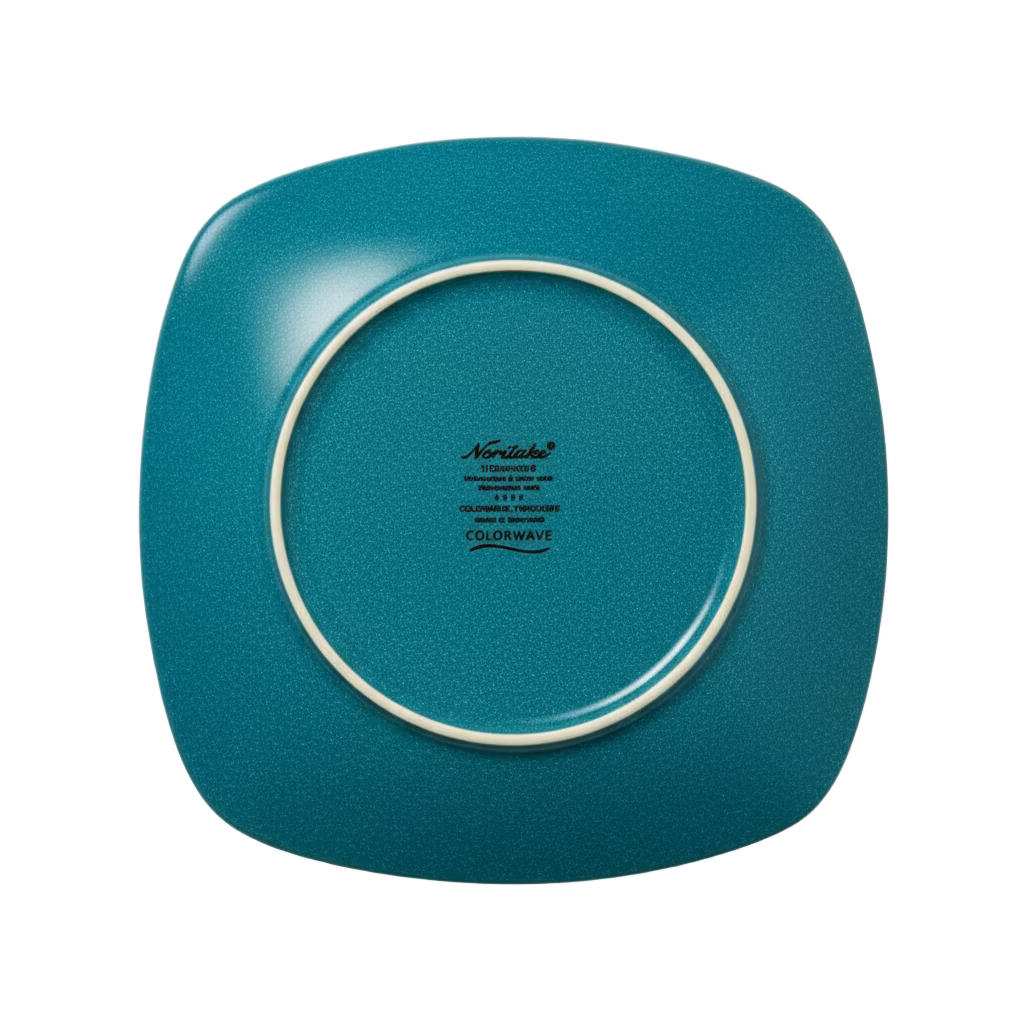Noritake Colorwave Turquoise Square Salad Plate