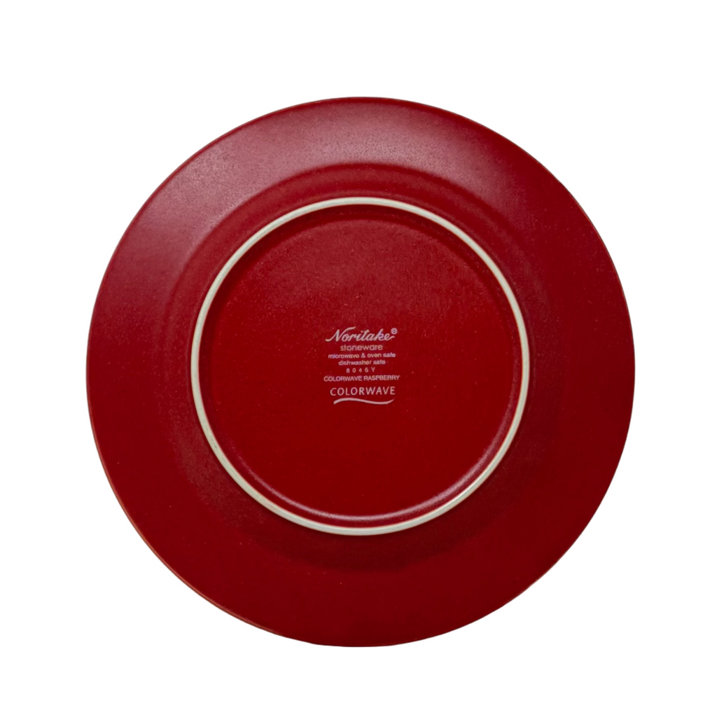 Noritake Colorwave Raspberry Rim Salad Plate