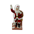 Royal Doulton Santa On Chimney Ornament