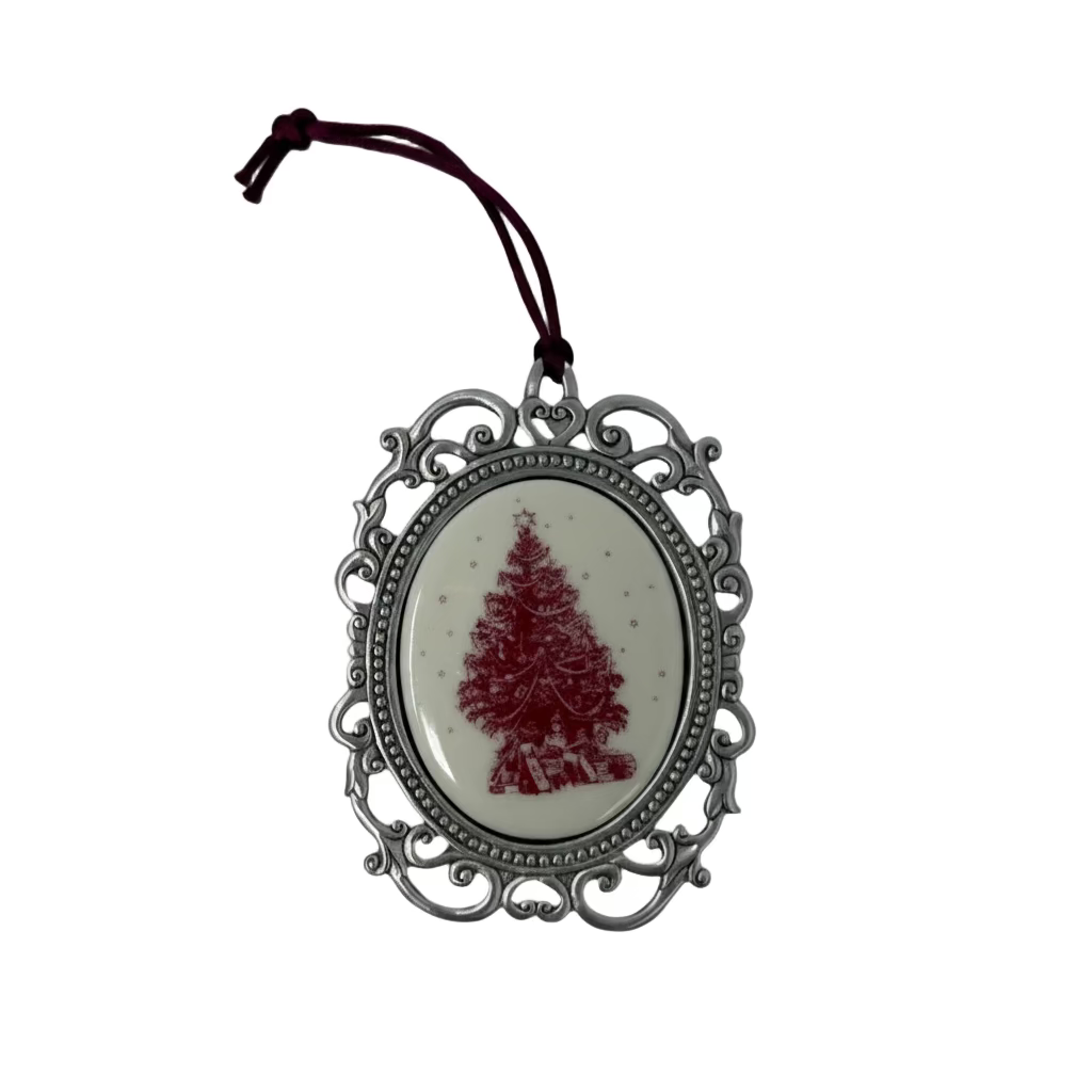 Seagull Pewter Photo Frame Christmas Ornament
