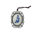 Seagull Pewter Christmas Ornament
