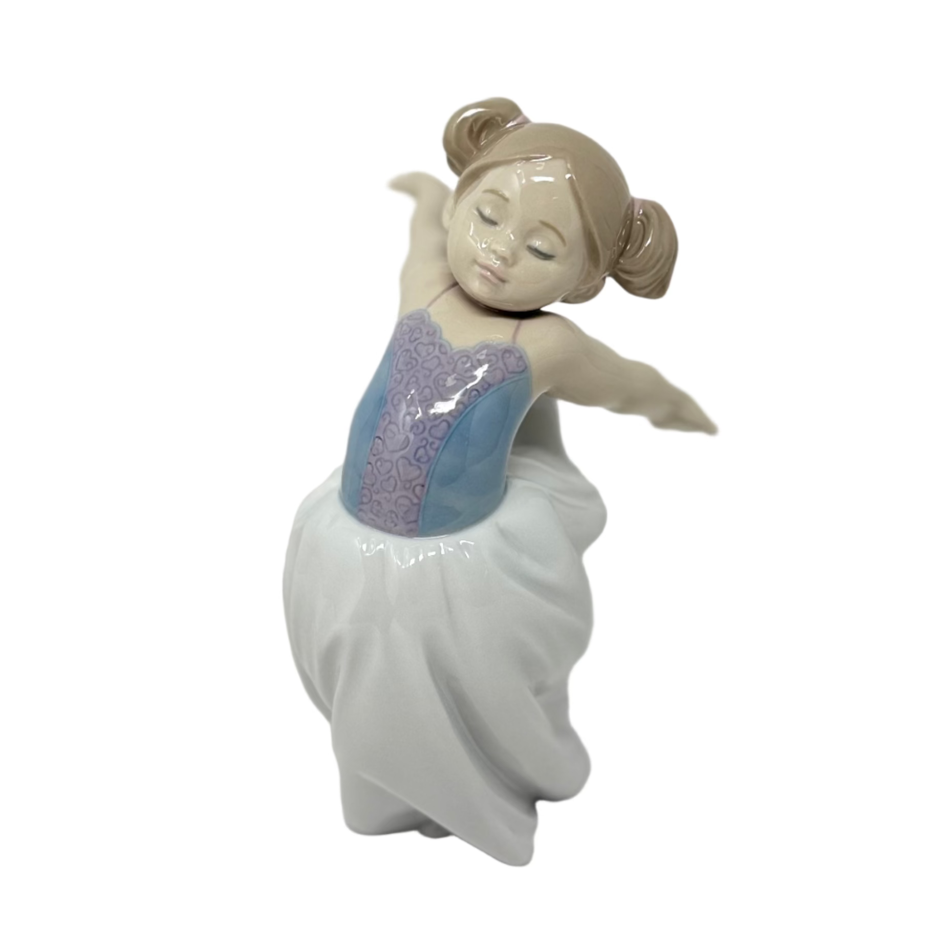 Lladro Porcelain About To Go On Stage Figurine