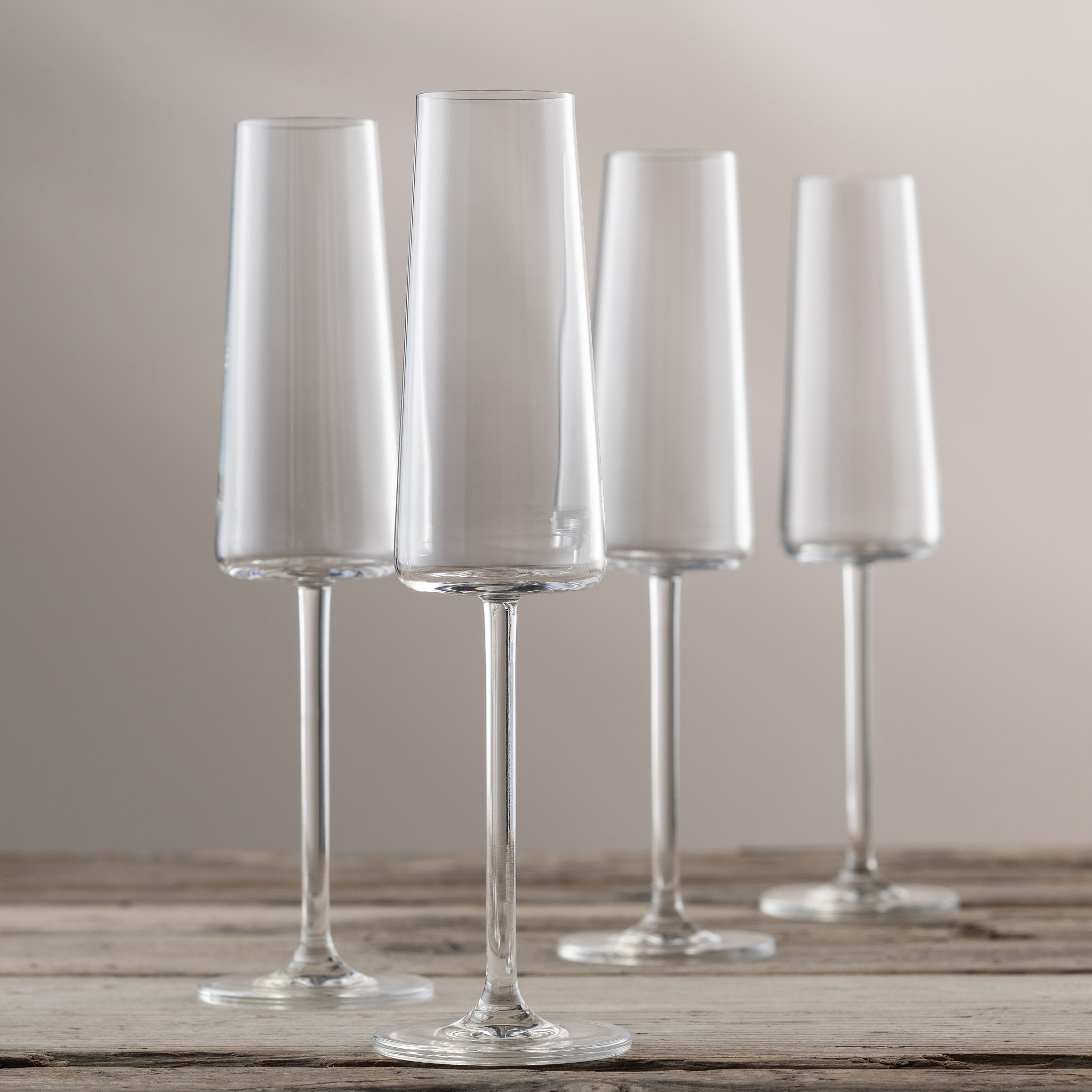 Galway Crystal Alto Champagne/Prosecco Set of 4