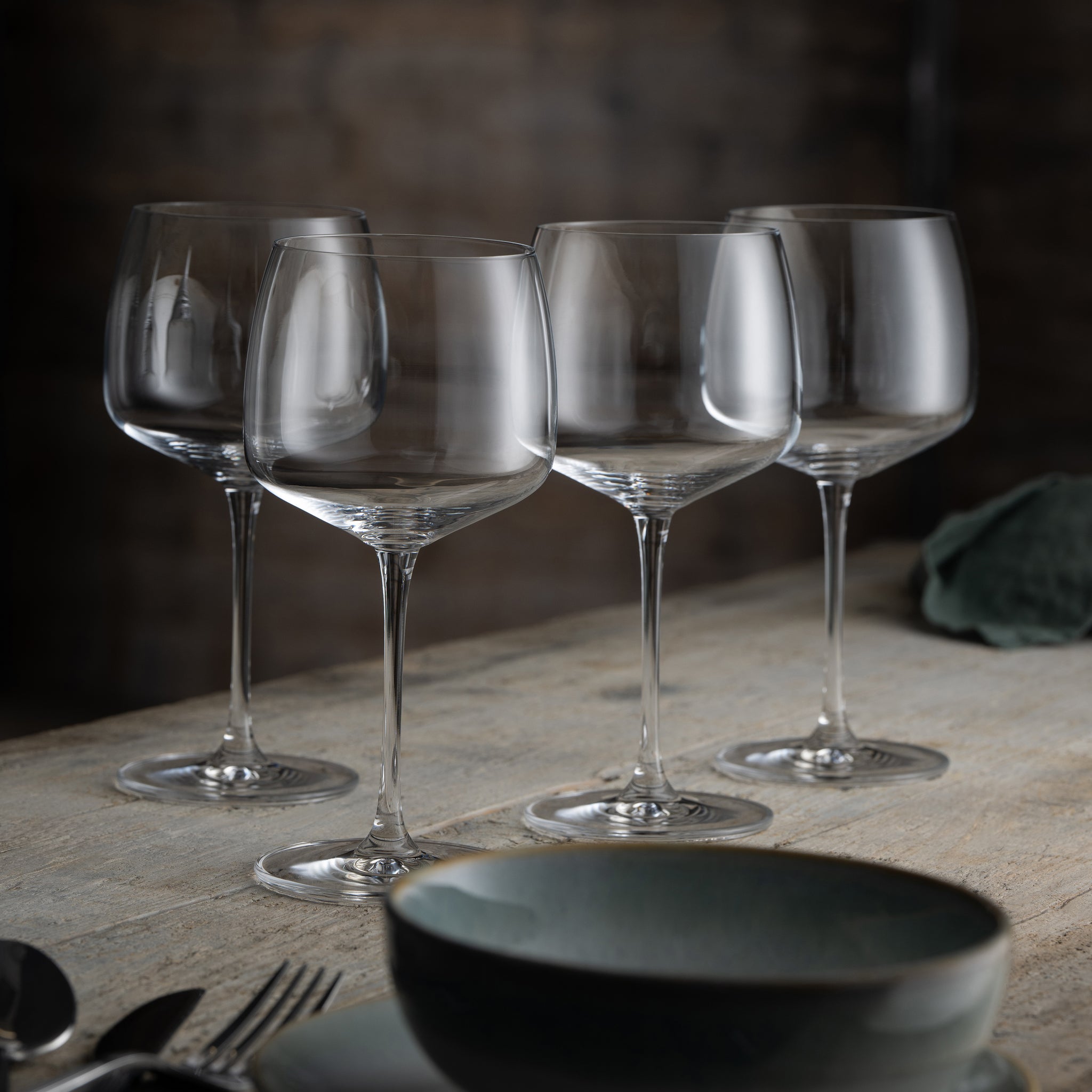 Galway Crystal Tivoli Red Wine Set of 4