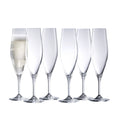 Galway Crystal Cheers Champagne/Prosecco Flutes Party Pack Set of 6