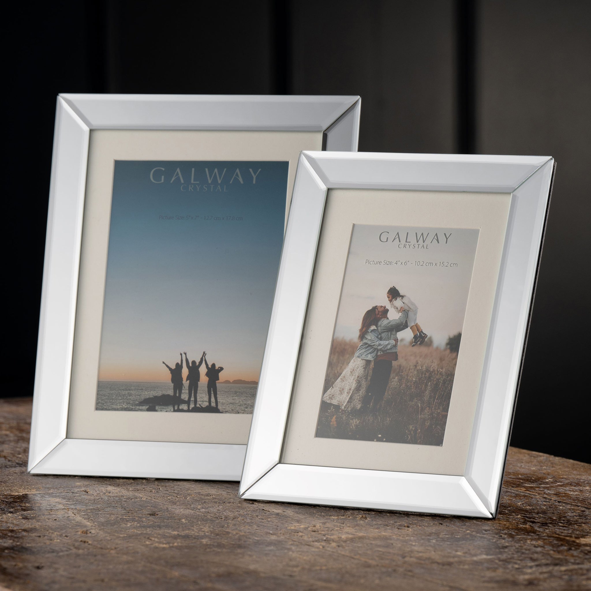 Galway Crystal Reflect Glass 5 x 7 Frame