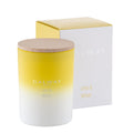 Galway Crystal Lime & Vetiver Wooden Lid Jar Candle Large