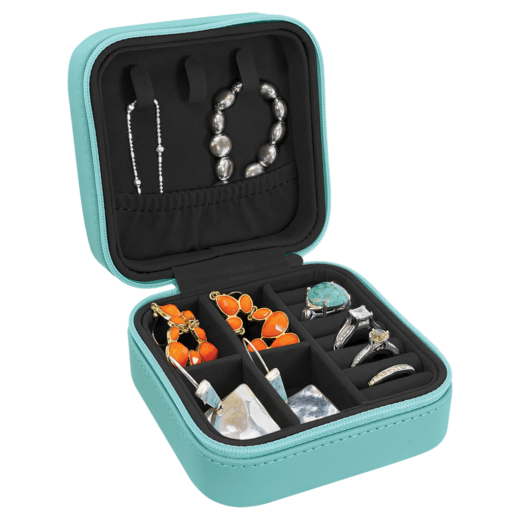 Jewelry Case Zip Closure for Travel