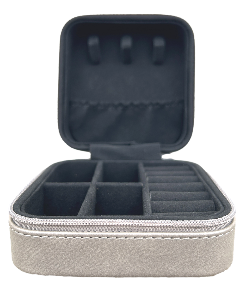 Jewelry Case Zip Closure for Travel