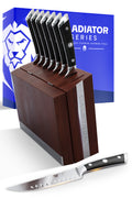 8-Piece Steak Knife Set with Storage Block | Gladiator Series | Knives NSF Certified | Dalstrong ©